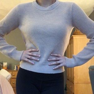 Thick cream colored sweater